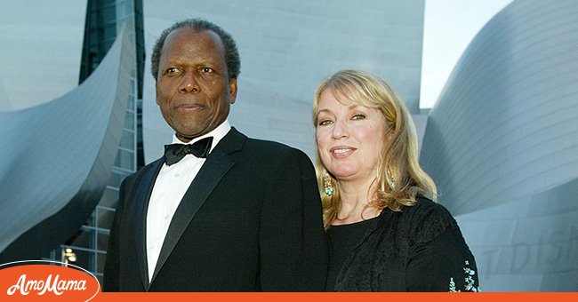 Photo of Sidney Poitier and his wife Joanna Shimkus | Photo: Getty Images