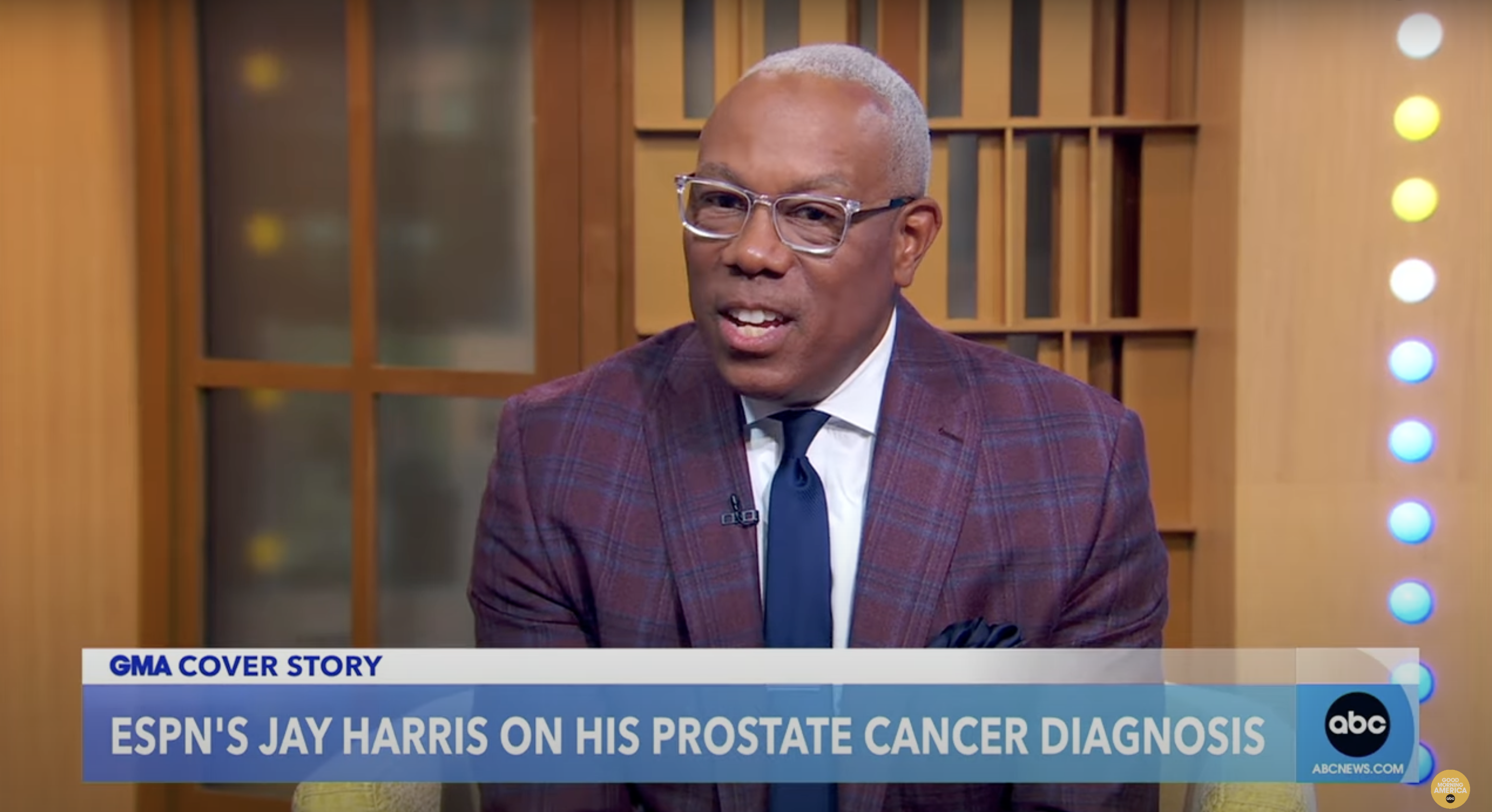 Jay Harris shares details about his cancer diagnosis in a video shared on June 5, 2025 | Source: YouTube/GMA