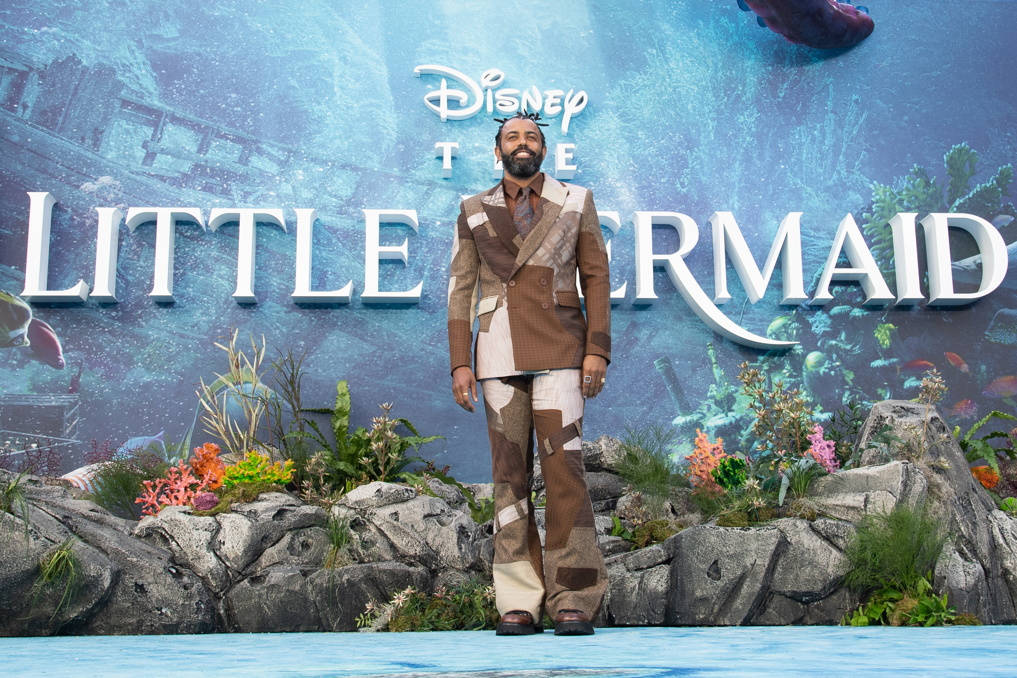 Daveed Diggs attends the UK premiere of "The Little Mermaid" at Odeon Luxe Leicester Square, on May 15, 2023, in London, England. | Source: Getty Images