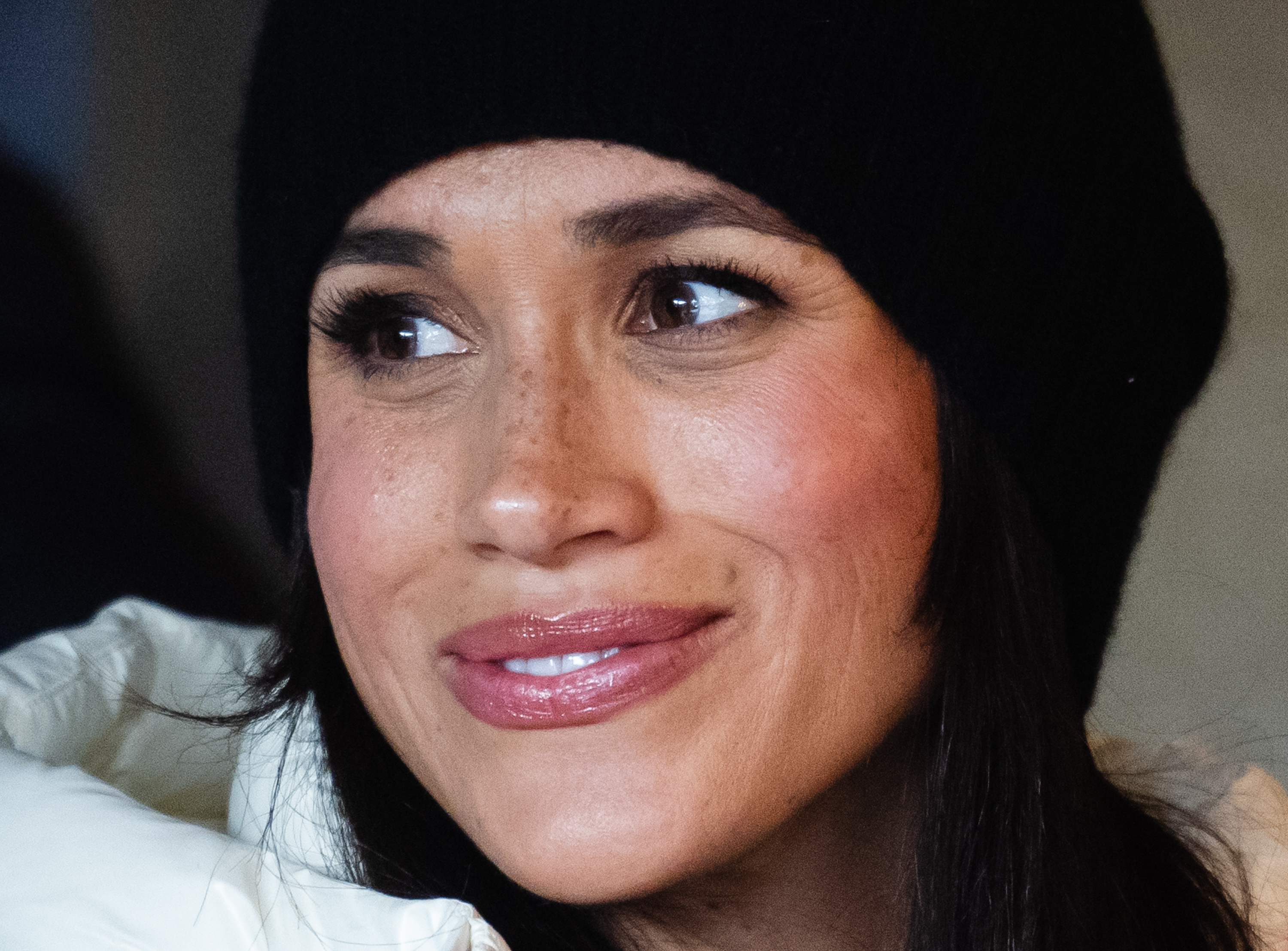 A close-up photo of Meghan Markle. | Source: Getty Images