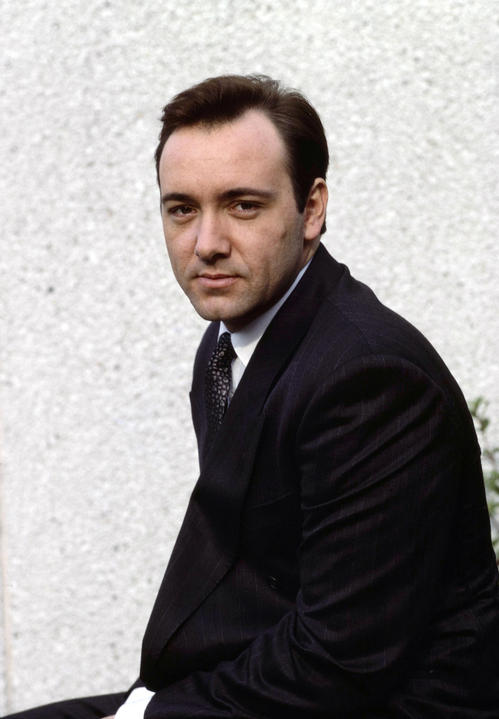 Kevin Spacey as Mel Profitt in "Wiseguy", circa 1987. | Source: Getty Images