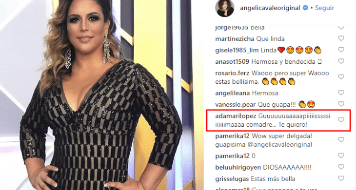 Imagen tomada de: Instagram / Angelicavaleoriginal Imagen tomada de: Instagram / Angelicavaleoriginal