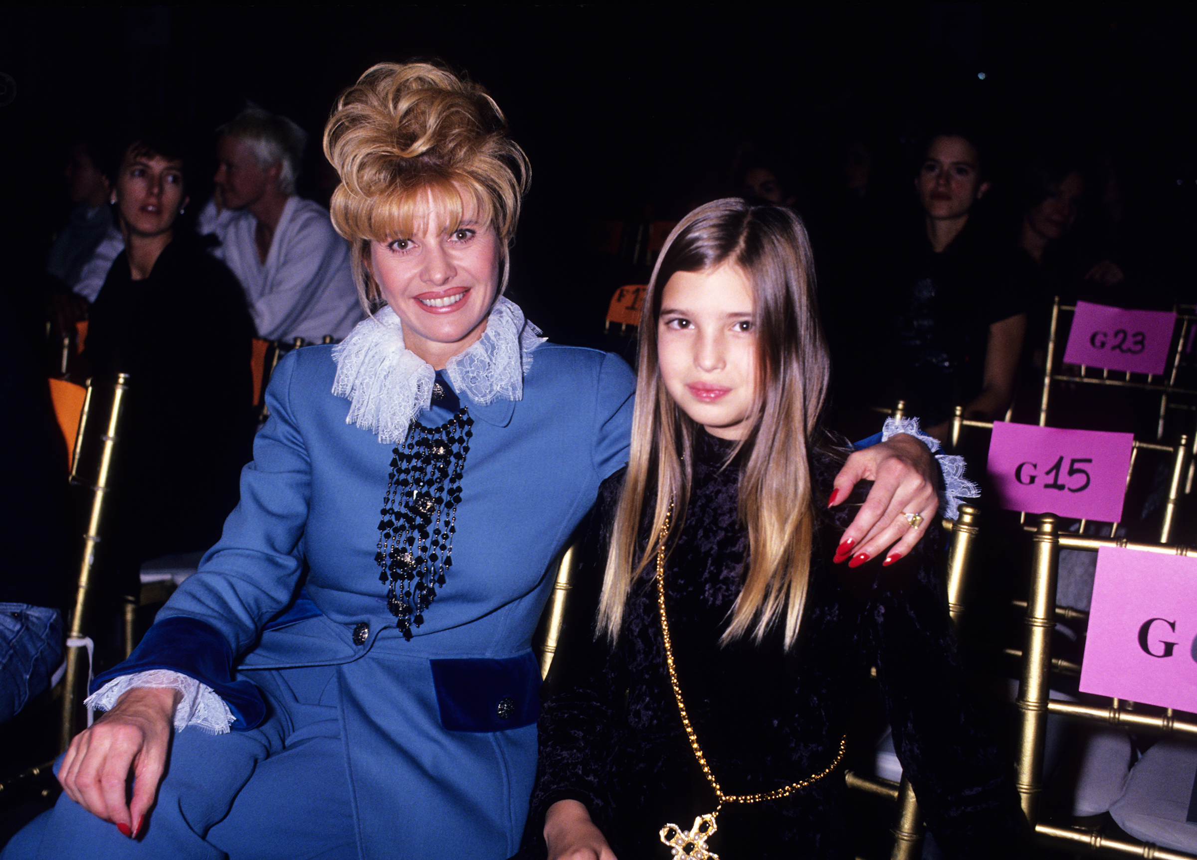 Ivana Trump and daughter Ivanka Trump attend an event in the 1990s in New York City, New York | Source: Getty Images
