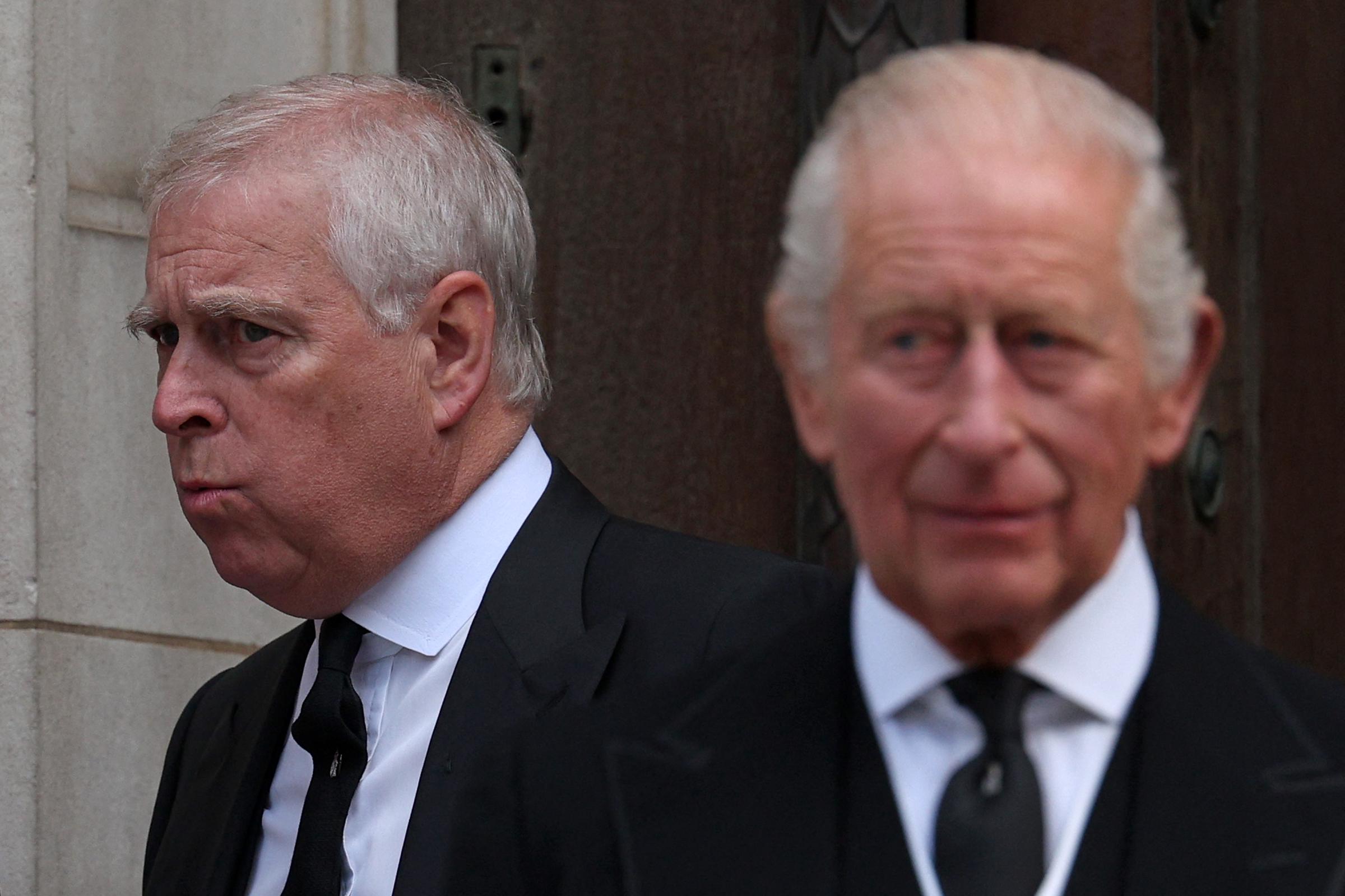 Andrew Mountbatten-Windsor was pictured alongside King Charles III as they departed Westminster Cathedral on September 16, 2025, following a Requiem Mass for the late Katharine, Duchess of Kent — a moment that underscored their increasingly distant public roles despite shared royal and familial ties.