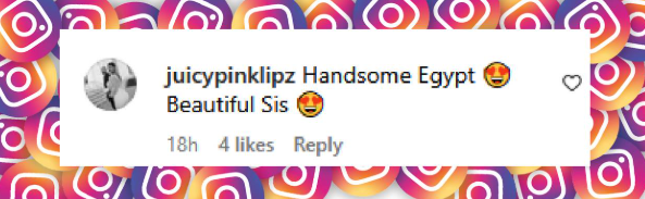 A fan's reaction to Alicia Keys and her son Egypt recent photos, from a post dated July 15, 2025 | Source: Instagram/aliciakeys