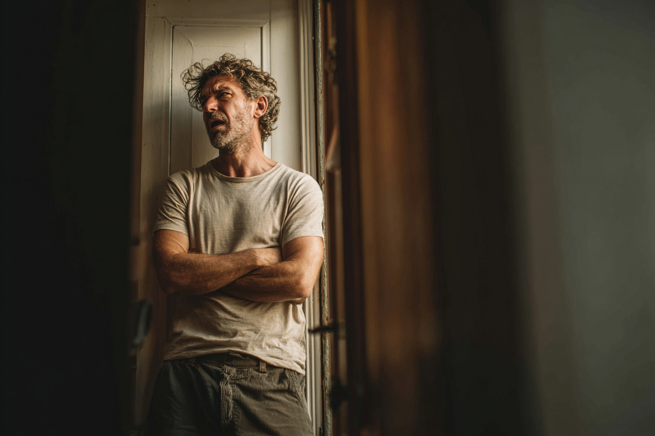 A man near a door | Source: Midjourney