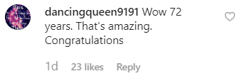A fans' comment from Kensington Palace's post. | Photo: instagram.com/kensingtonroyal