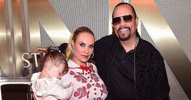 Ice T And Coco S Daughter Chanel Poses With Bulldog In A Cute Photo