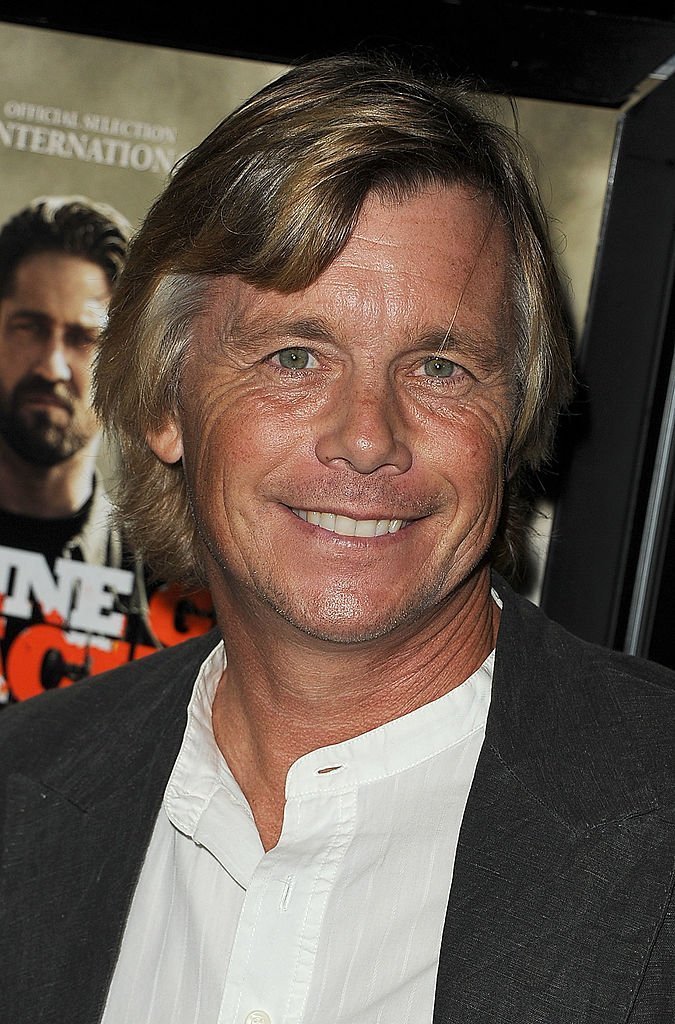 Christopher Atkins arrives at the "Machine Gun Preacher" Los Angeles premiere at Academy of Television Arts & Sciences  | Getty Images