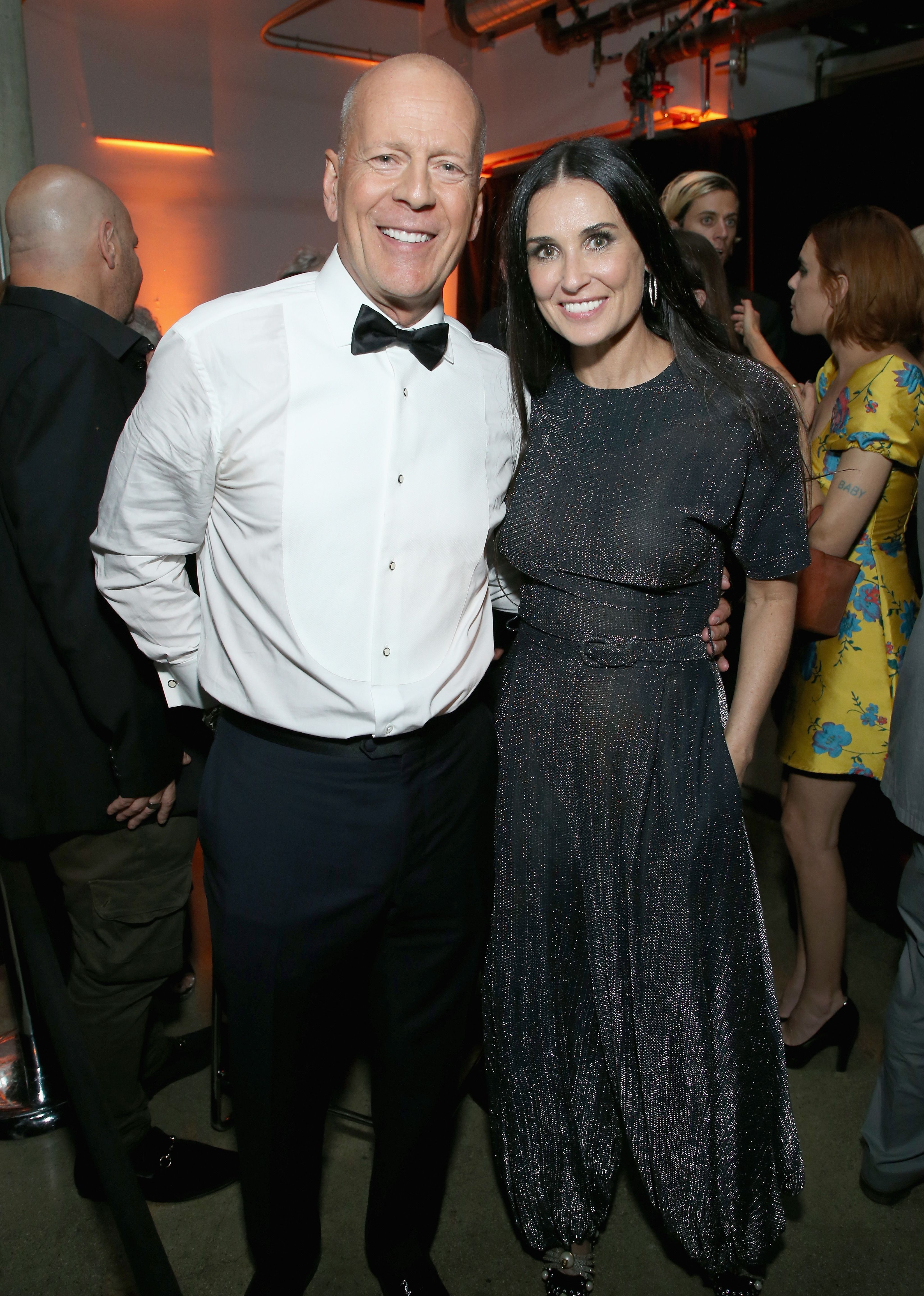 Bruce Willis and Demi Moore at the after party for the Comedy Central Roast of Bruce Willis at NeueHouse on July 14, 2018 | Photo: Getty Images