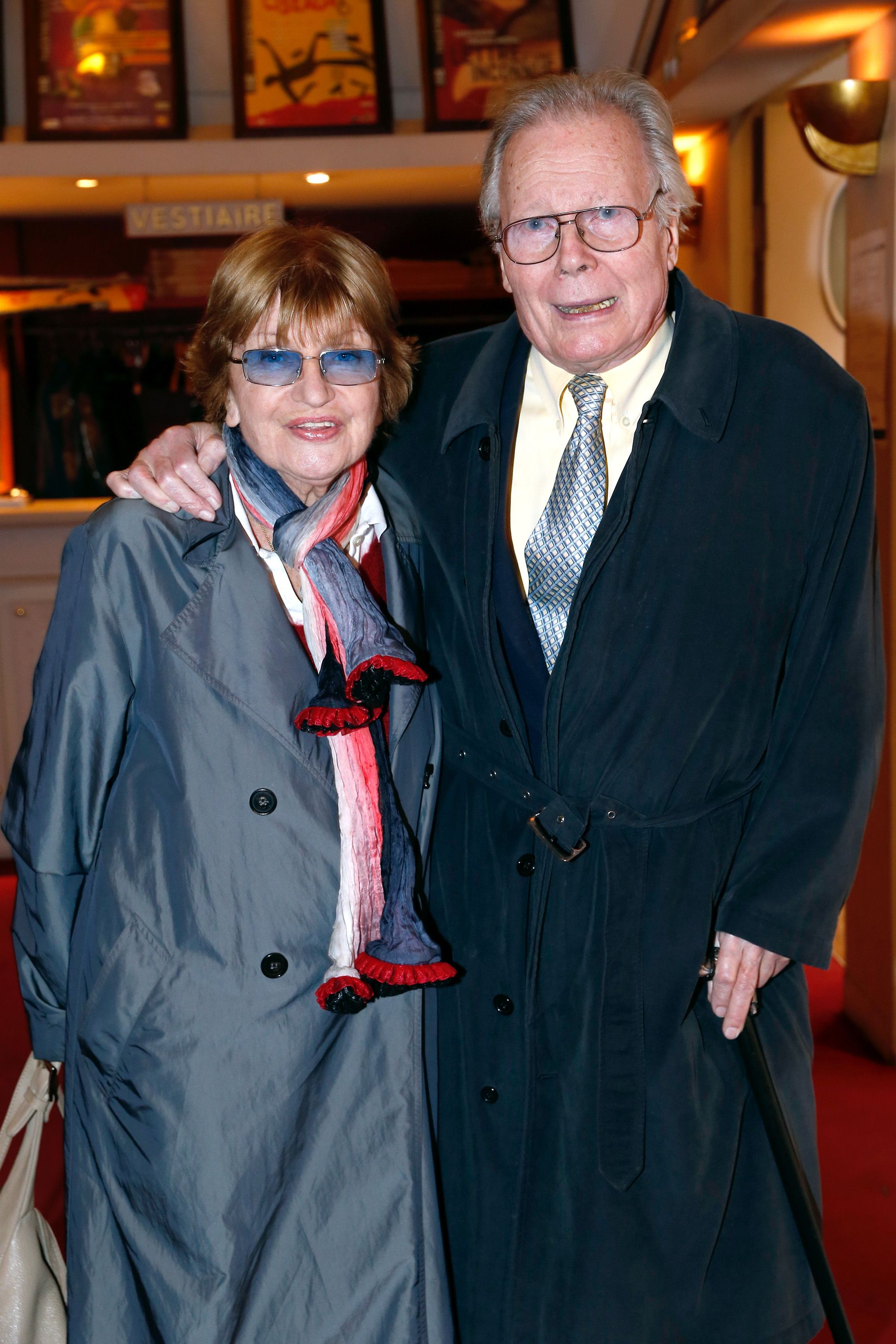 Françoise Dorin et Jean Piat | Photo : Getty Images