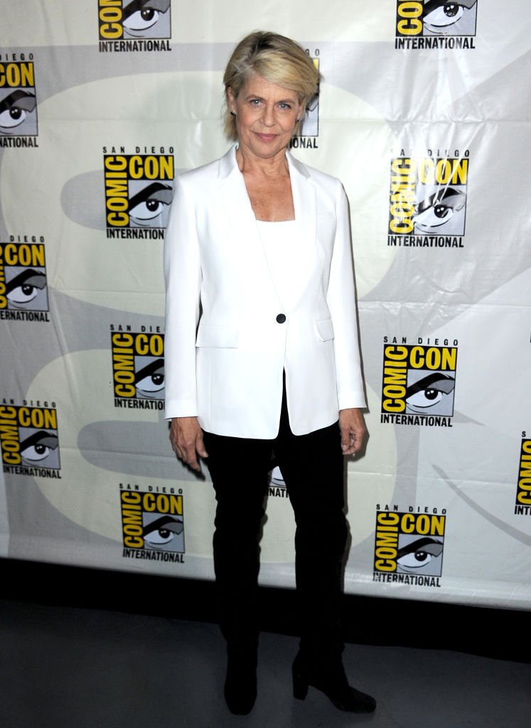 Linda Hamilton assiste au "Terminator" : Dark Fate" en 2019. | Photo : Getty Images