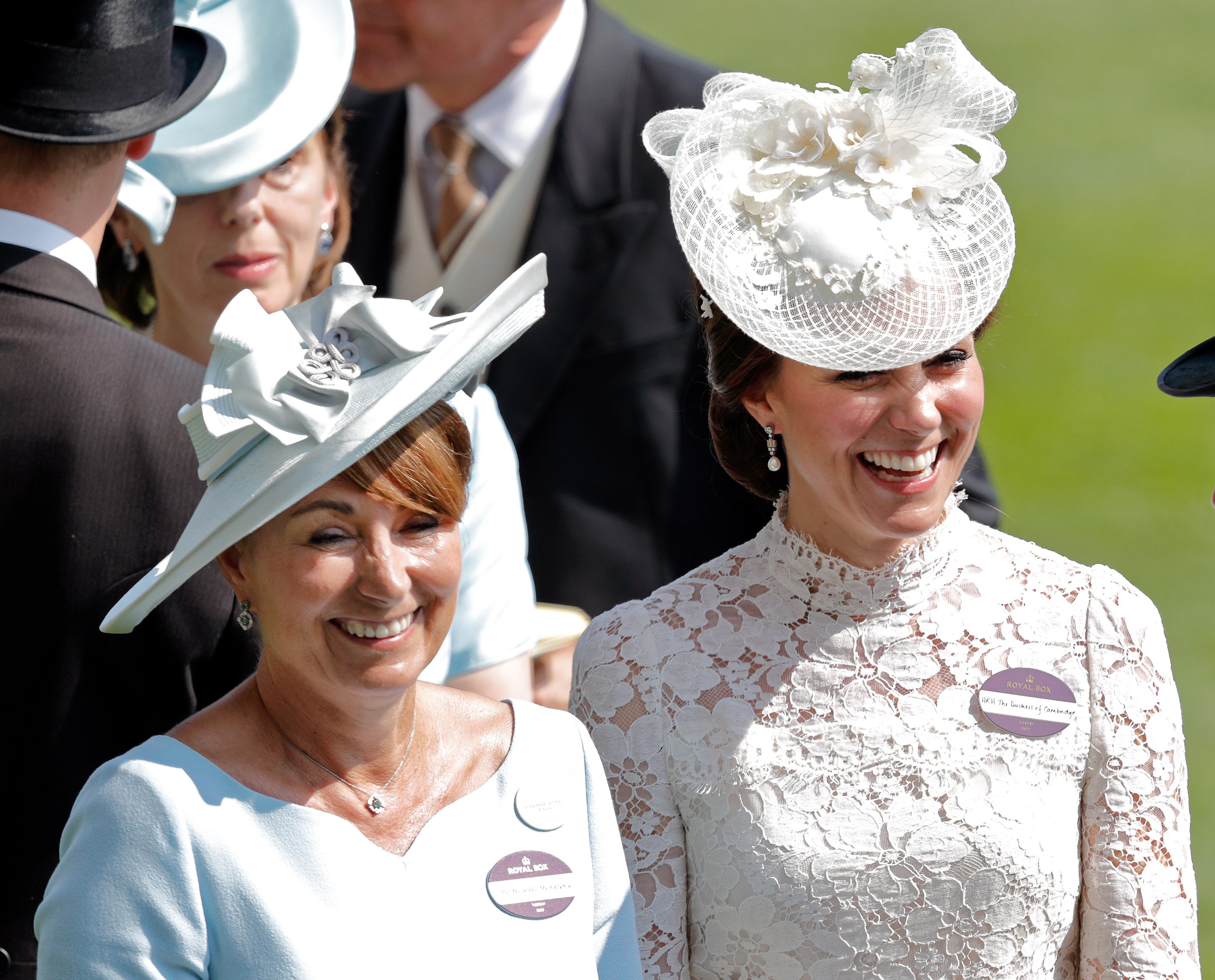 Carole Middleton and Catherine, Duchess of Cambridge attend day 1 of Royal Ascot in Ascot, England, on June 20, 2017. | Source: Getty Imag