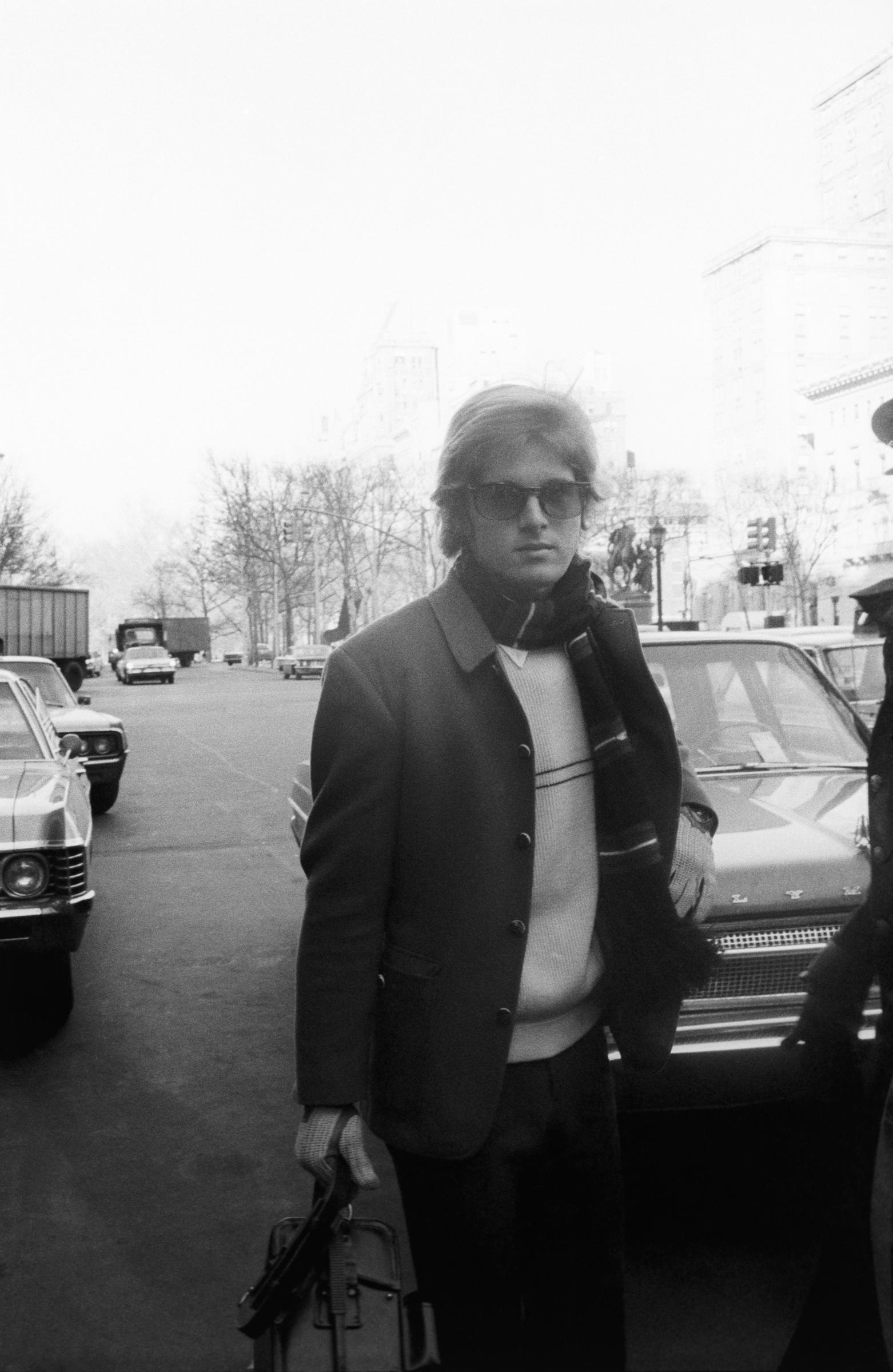 Desi Arnaz Jr. photographed on the street, circa 1970, in New York | Source: Getty Images