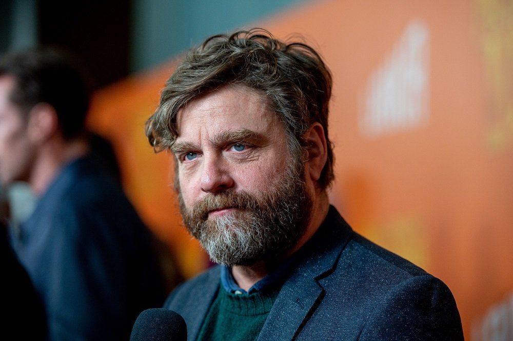 Zach Galifianakis attending the "Missing Link" New York Premiere at Regal Cinema Battery Park in New York City in April 2019. | Image: Getty Images.