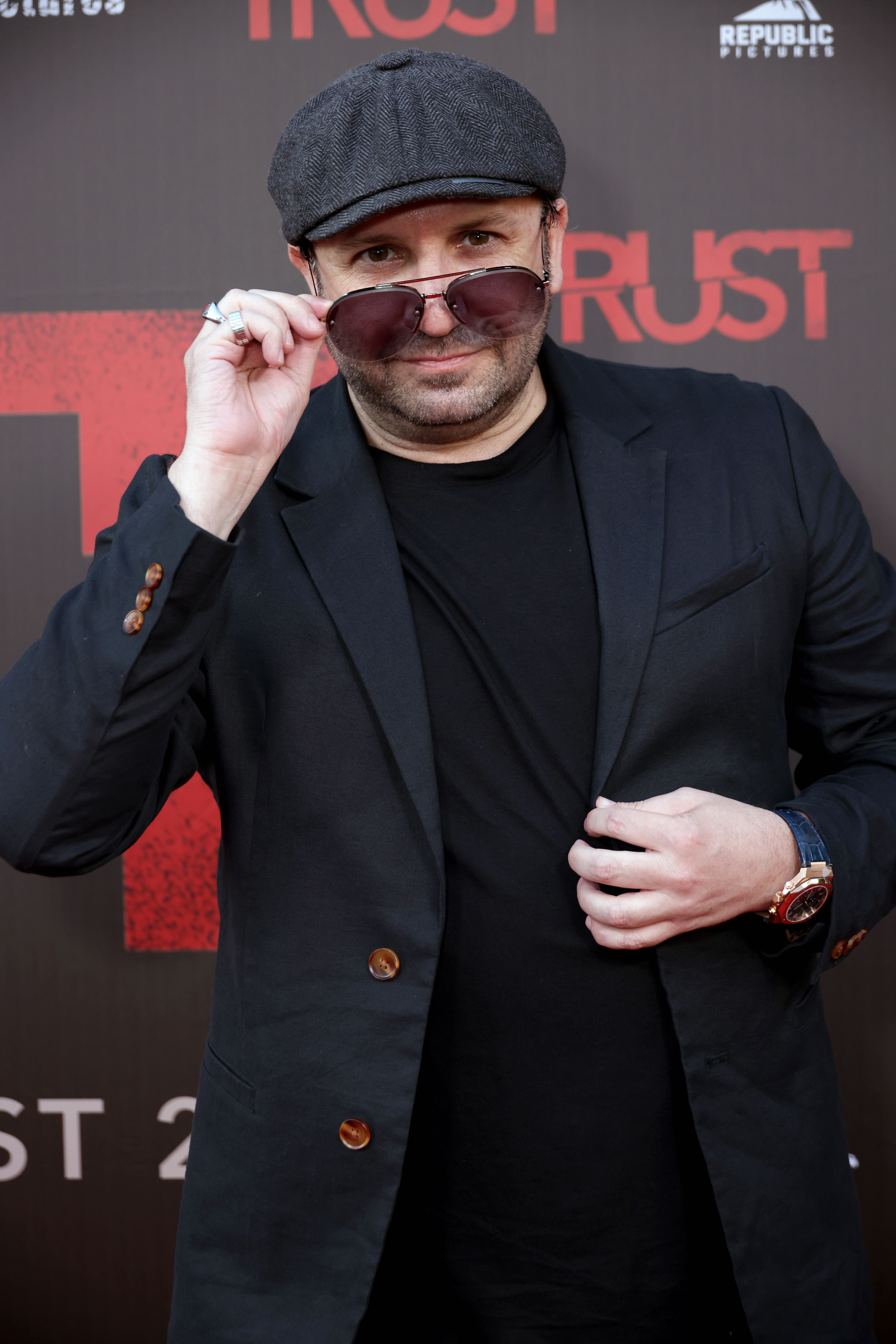 Brad Everett Young at a "Trust" special screening on July 30, 2025, in Los Angeles, California. | Source: Getty Images