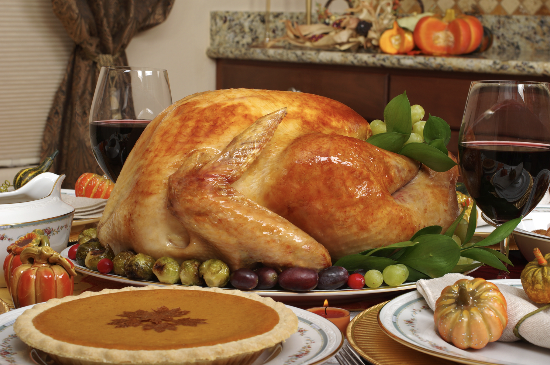 Turkey on the table | Source: Shutterstock