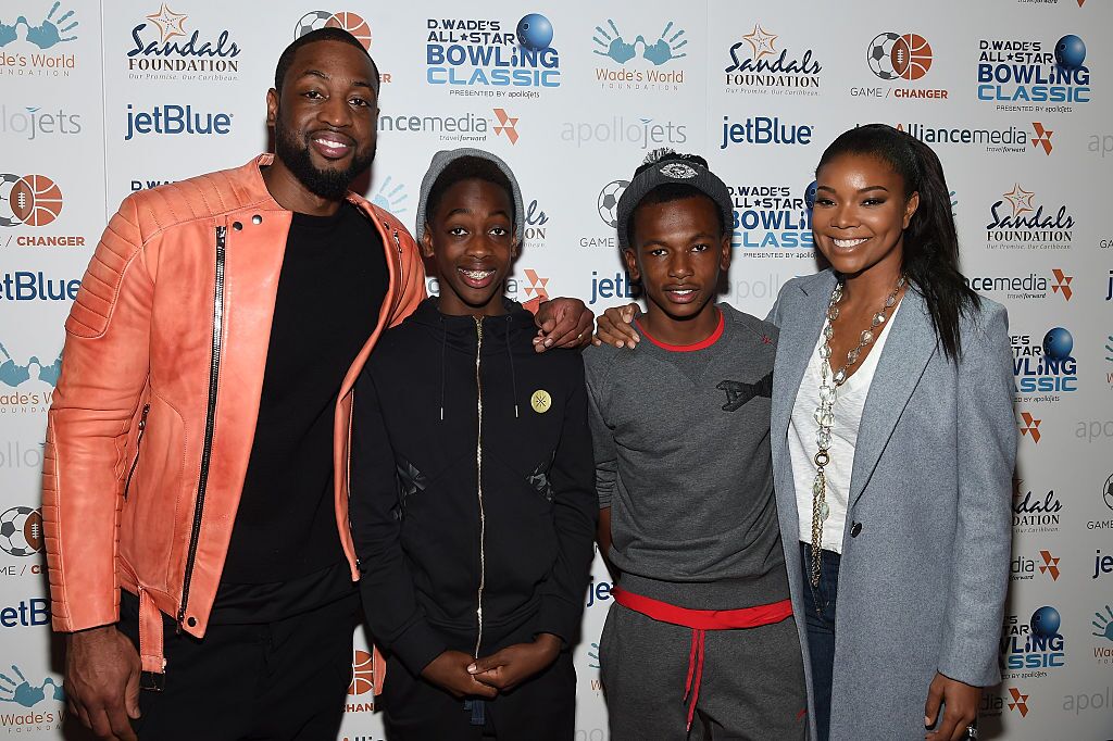 The Wade Family attends Dwyane's All Star Bowling Classic event | Source: Getty Images/GlobalImagesUkraine