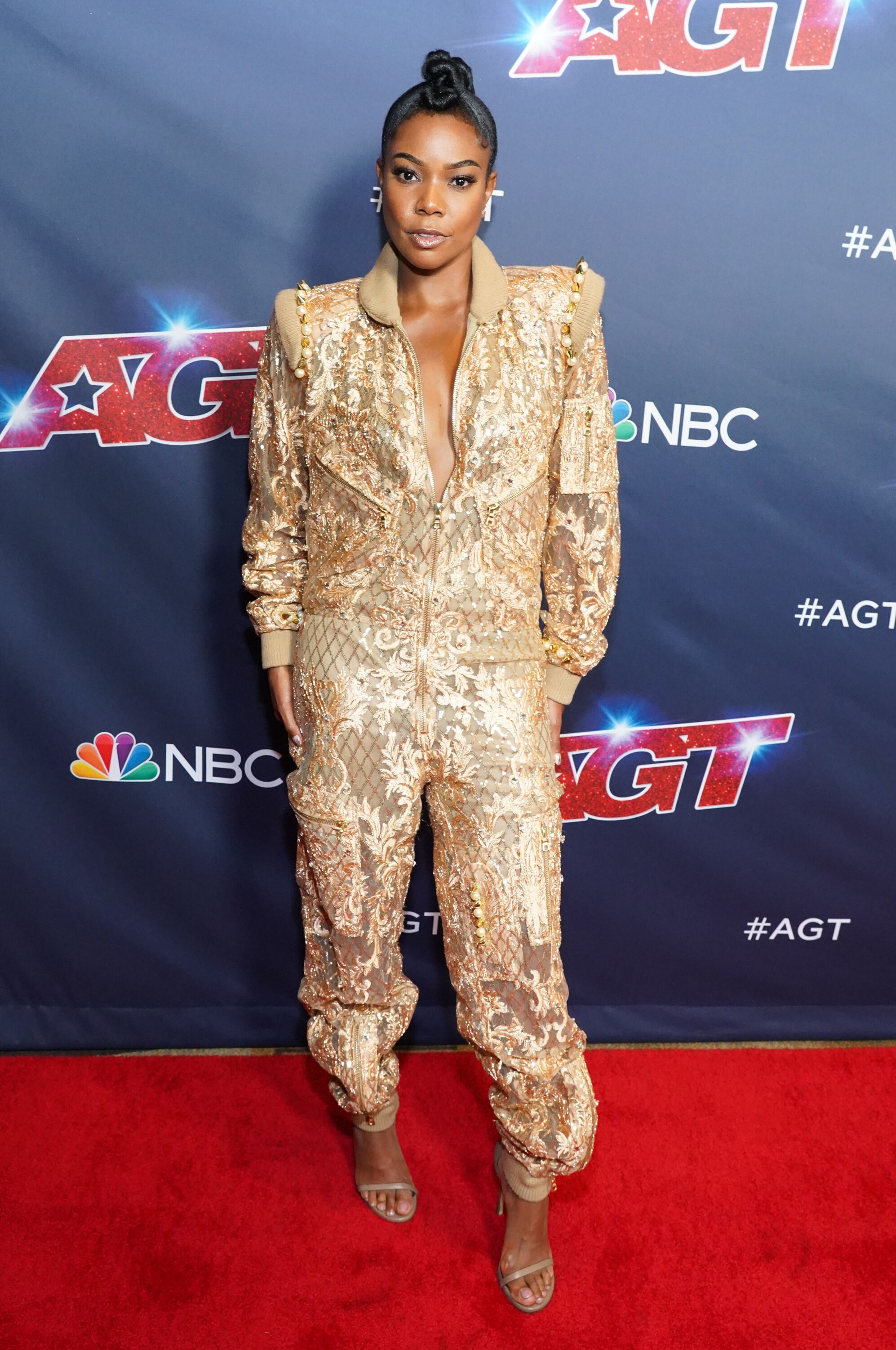 Gabrielle Union on the red carpet event of "America's Got Talent" | Source: Getty Images/GlobalImagesUkraine