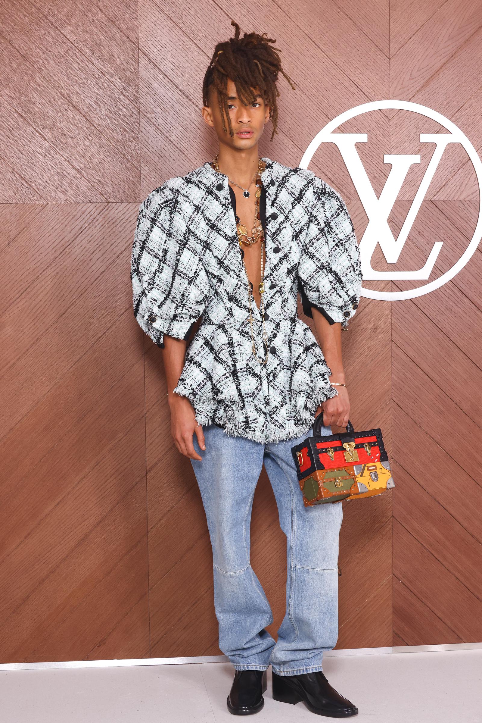 Jaden Smith attends the Louis Vuitton Womenswear Fall/Winter 2025-2026 show during Paris Fashion Week on March 10, 2025 | Source: Getty Images