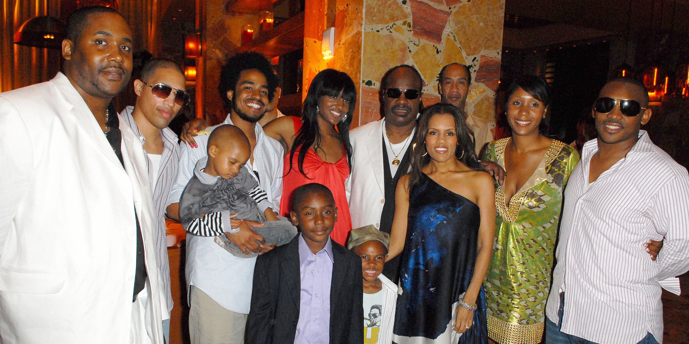 Stevie Wonder with children | Source: Getty Images