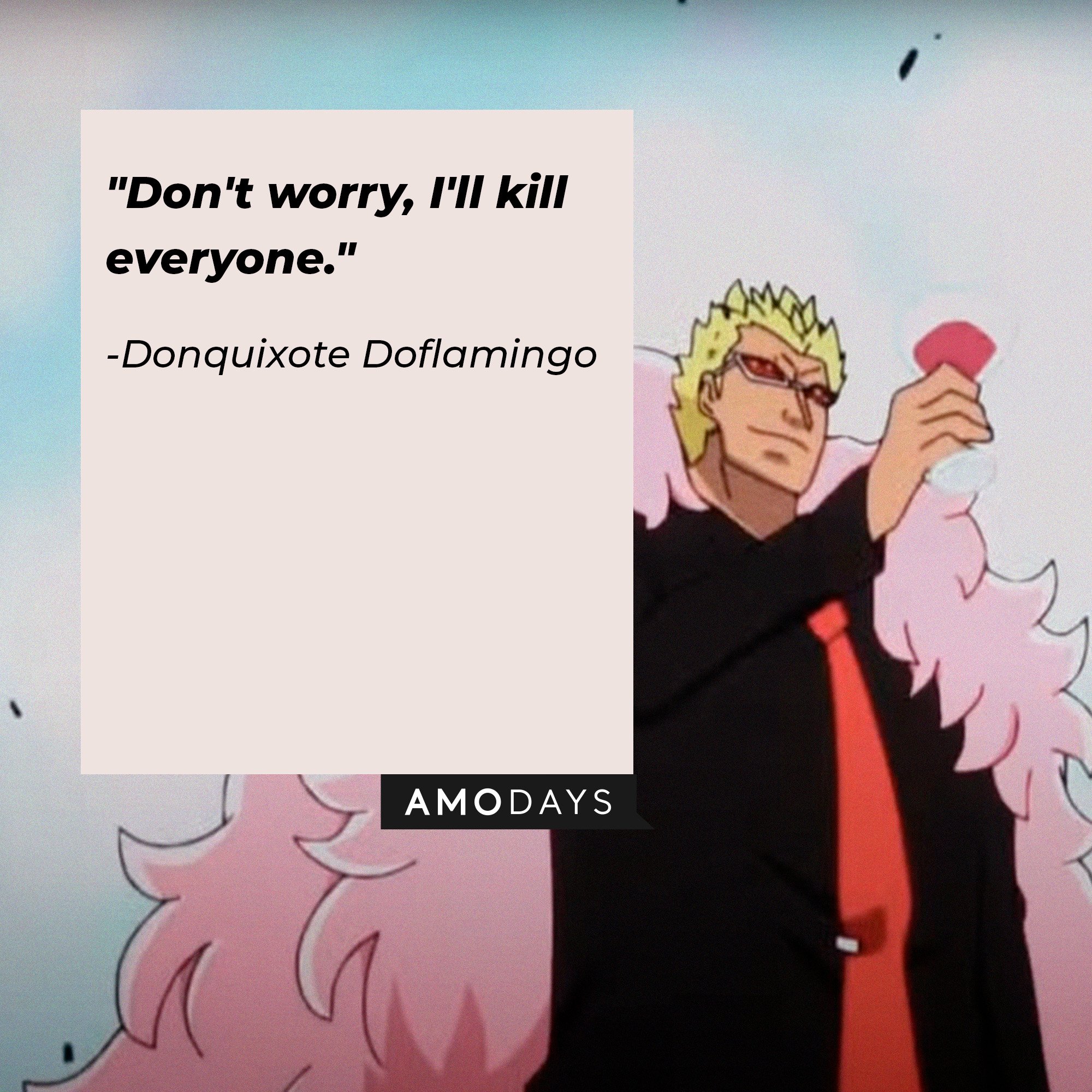 40 Donquixote Doflamingo Quotes Filled with Sadism & Dark Humor