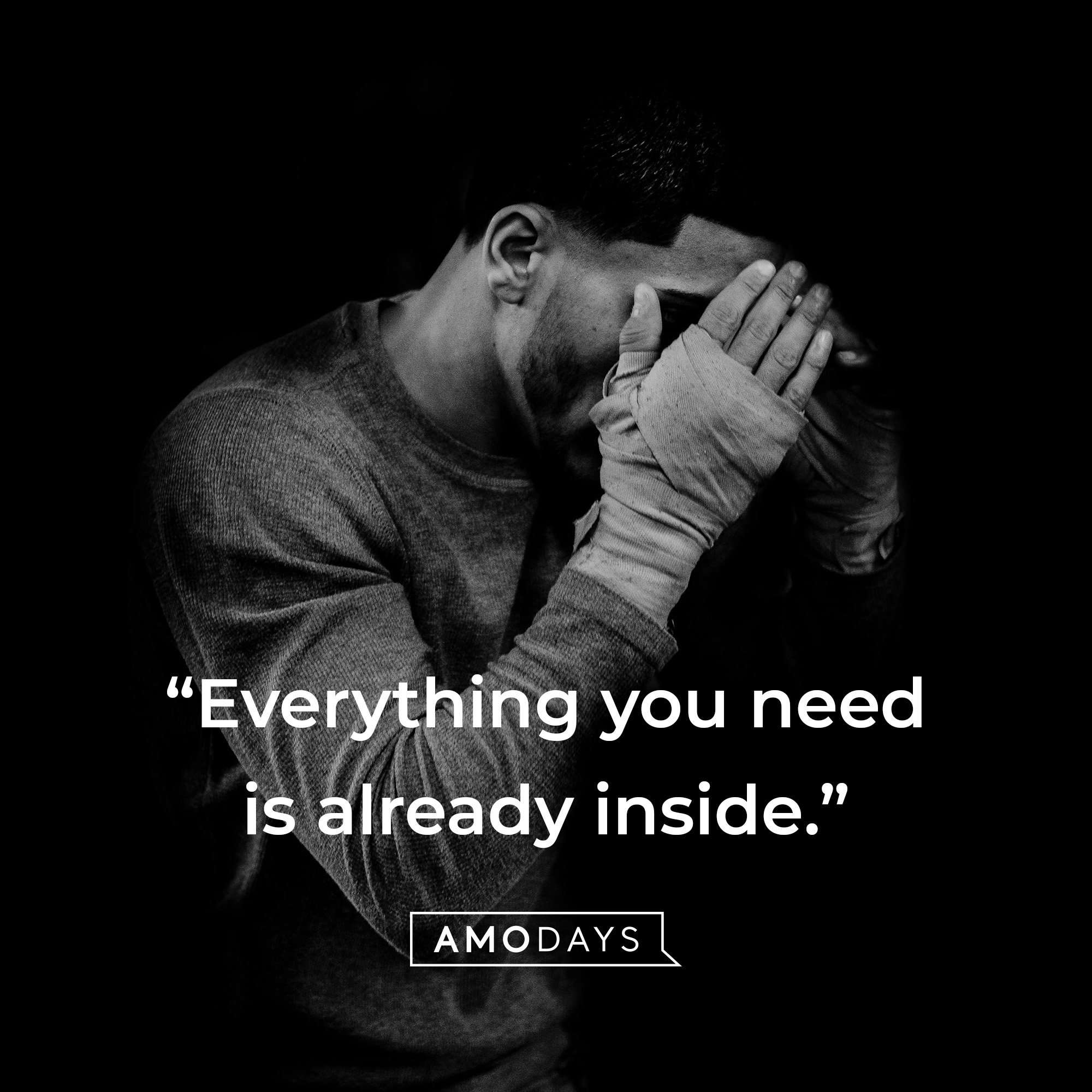 Nike’s quote: “Everything you need is already inside.” | Source: AmoDays
