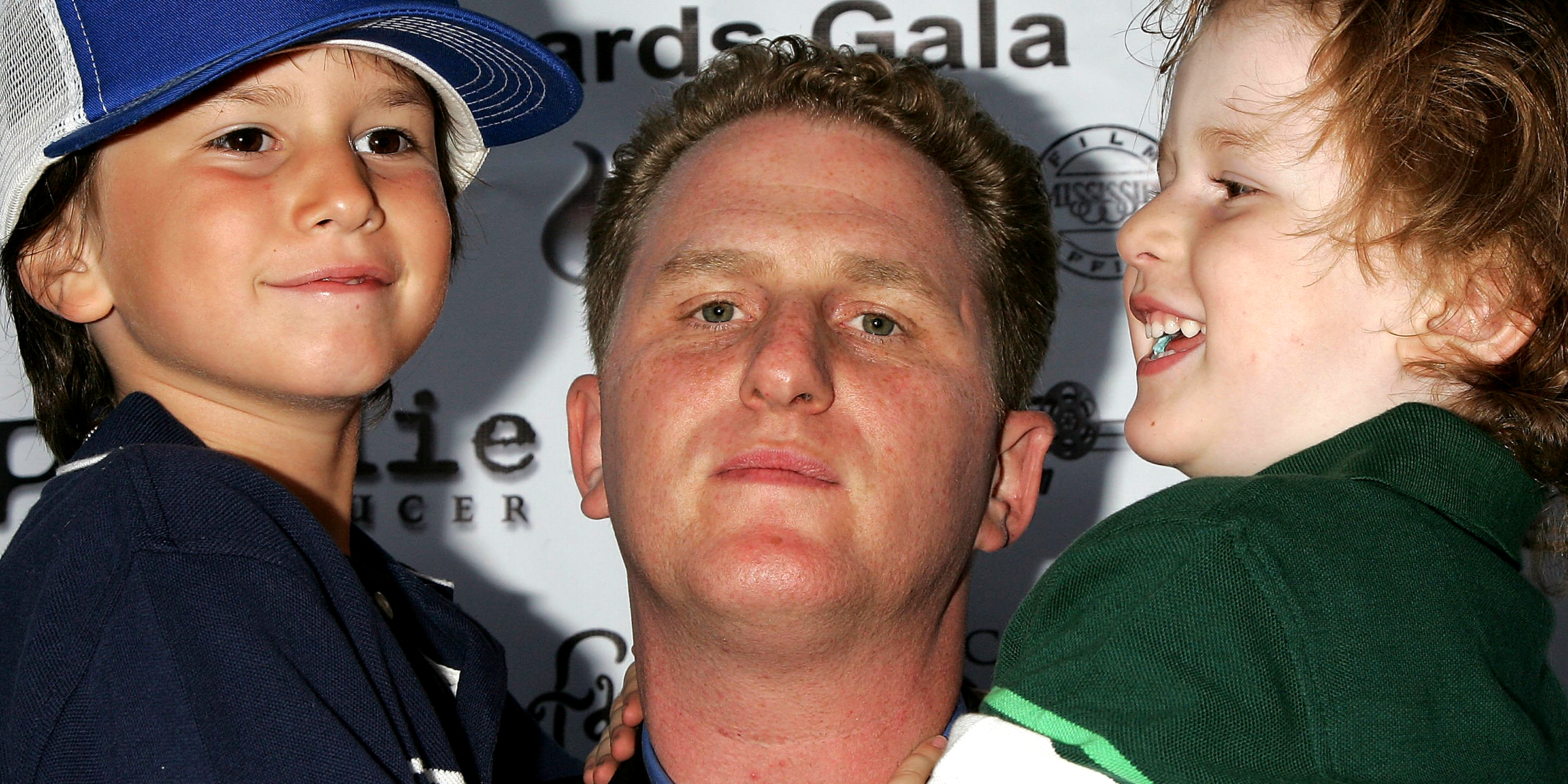 Michael Rapaport with his sons Julian Ali and Maceo Rapaport | Source: Getty Images