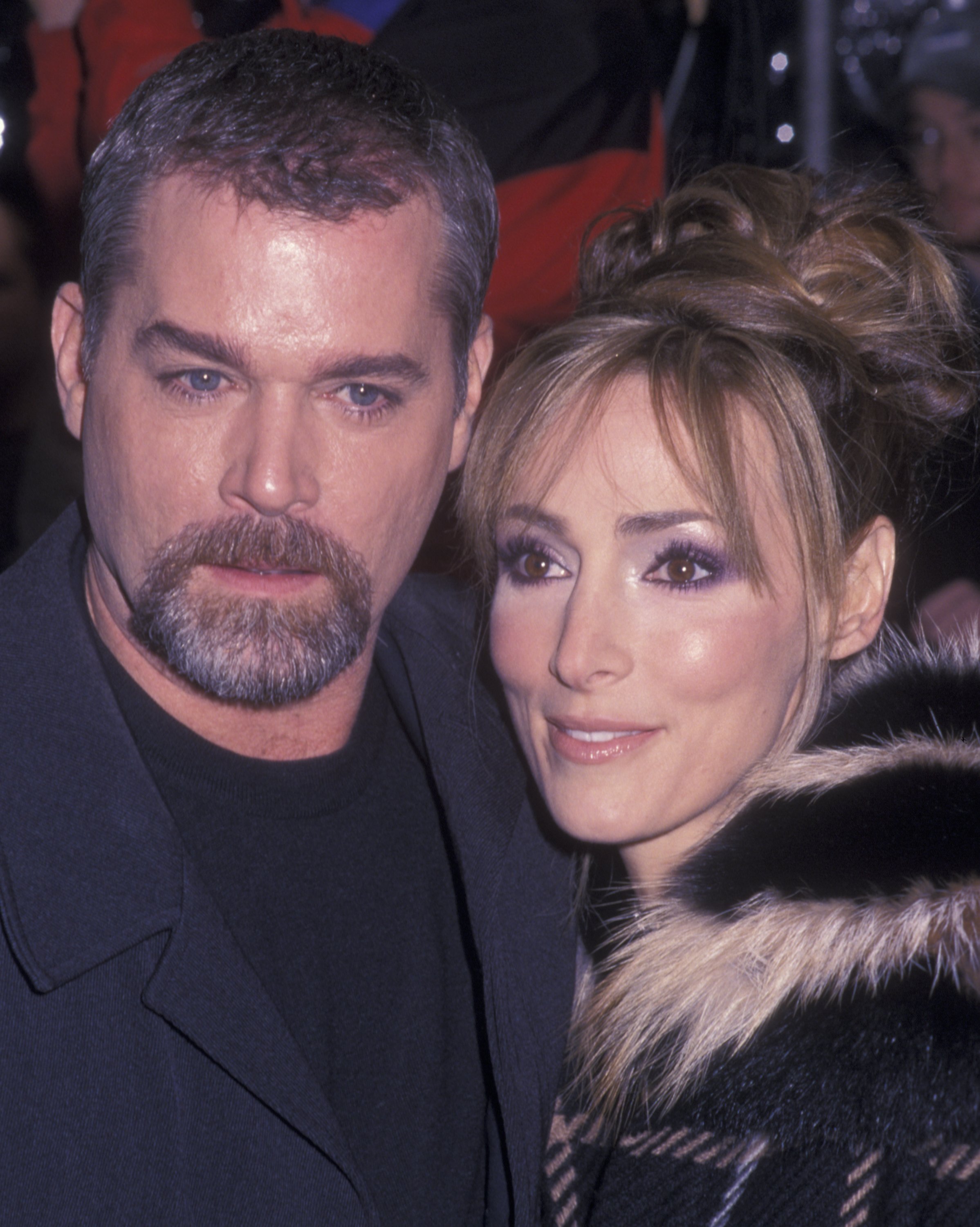 Ray Liotta and Michelle Grace at the premiere of "Hannibal" on February 5, 2001, in New York City. | Source: Ron Galella, Ltd./Ron Galella Collection/Getty Images