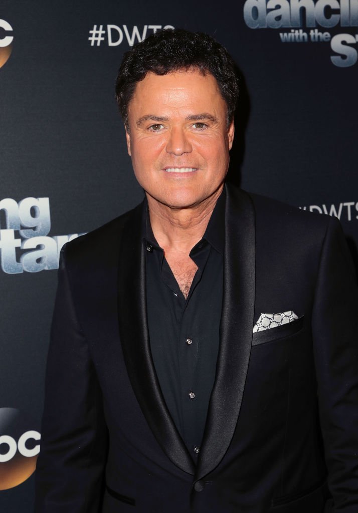 Donny Osmond poses at "Dancing with the Stars" Season 27 at CBS Television City on October 2, 2018 | Photo: Getty Images