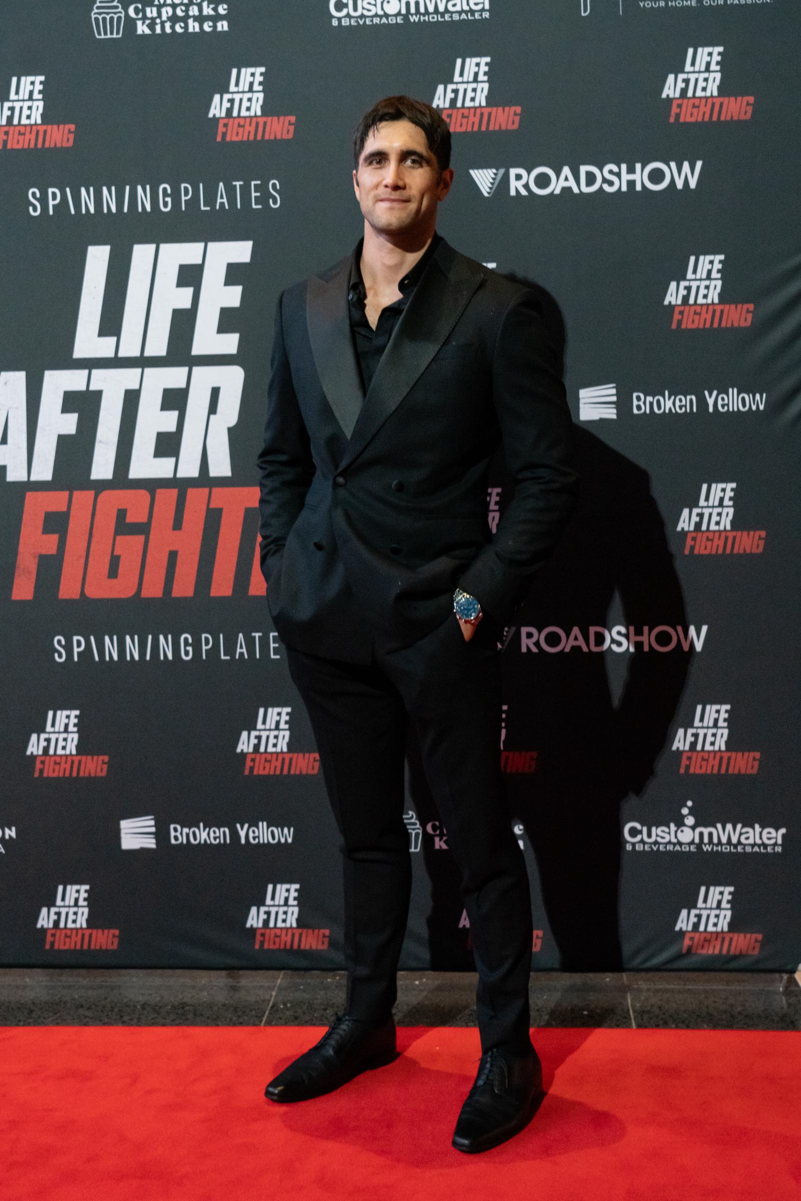 Ethan Browne attends the "Life After Fighting" World Premiere at Hoyts Entertainment Quarter in Sydney, Australia on June 6, 2024. | Source: Getty Images