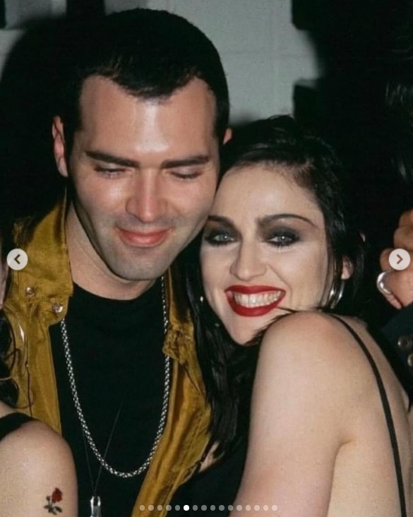 Christopher Ciccone and Madonna in a photo upload on October 6, 2024 | Source: Instagram/madonna