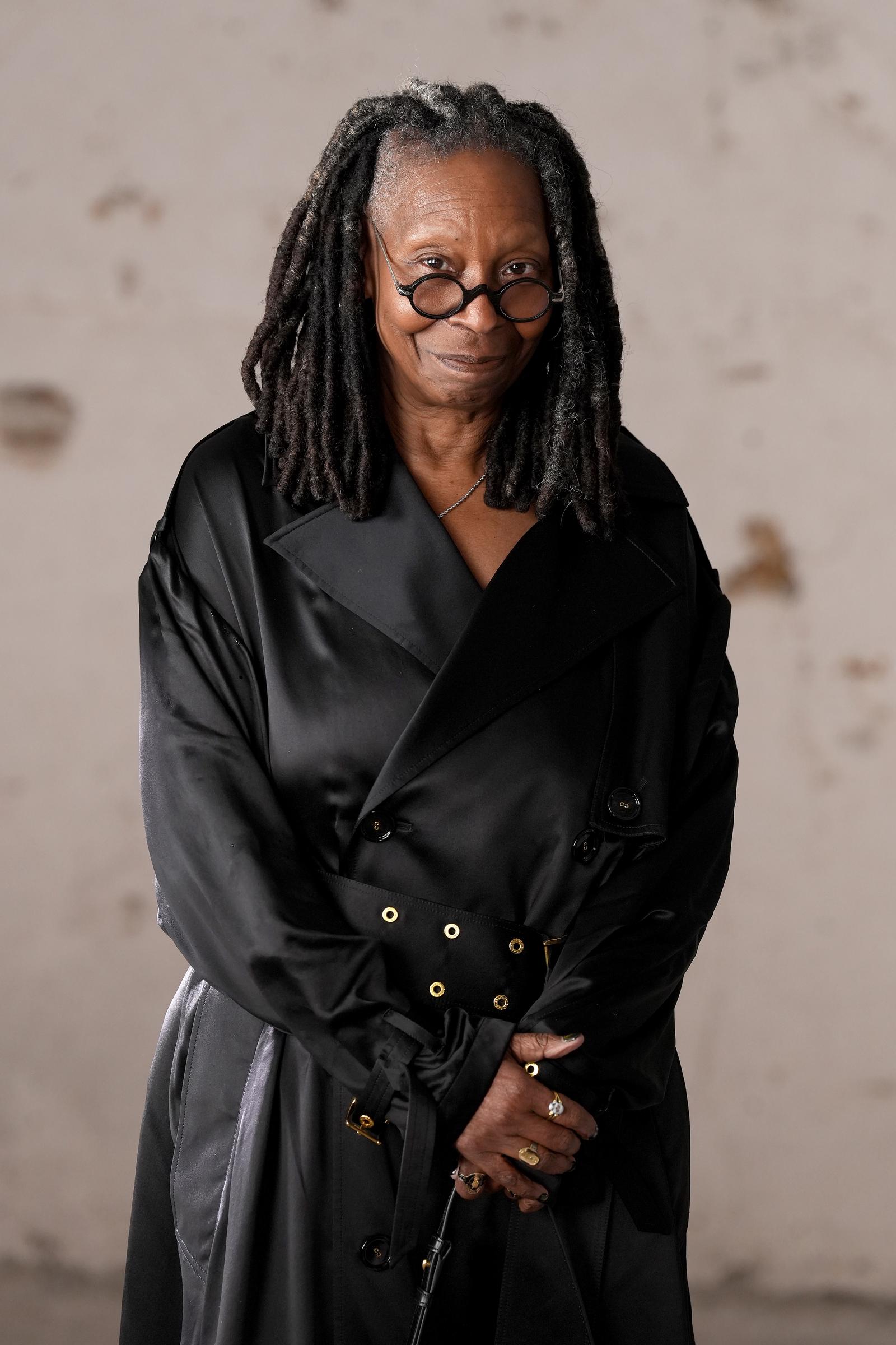 Whoopi Goldberg is pictured at the AMI - Alexandre Mattiussi Menswear Fall-Winter 2025/2026 show as part of Paris Fashion Week on January 22, 2025, in Paris, France | Source: Getty Images