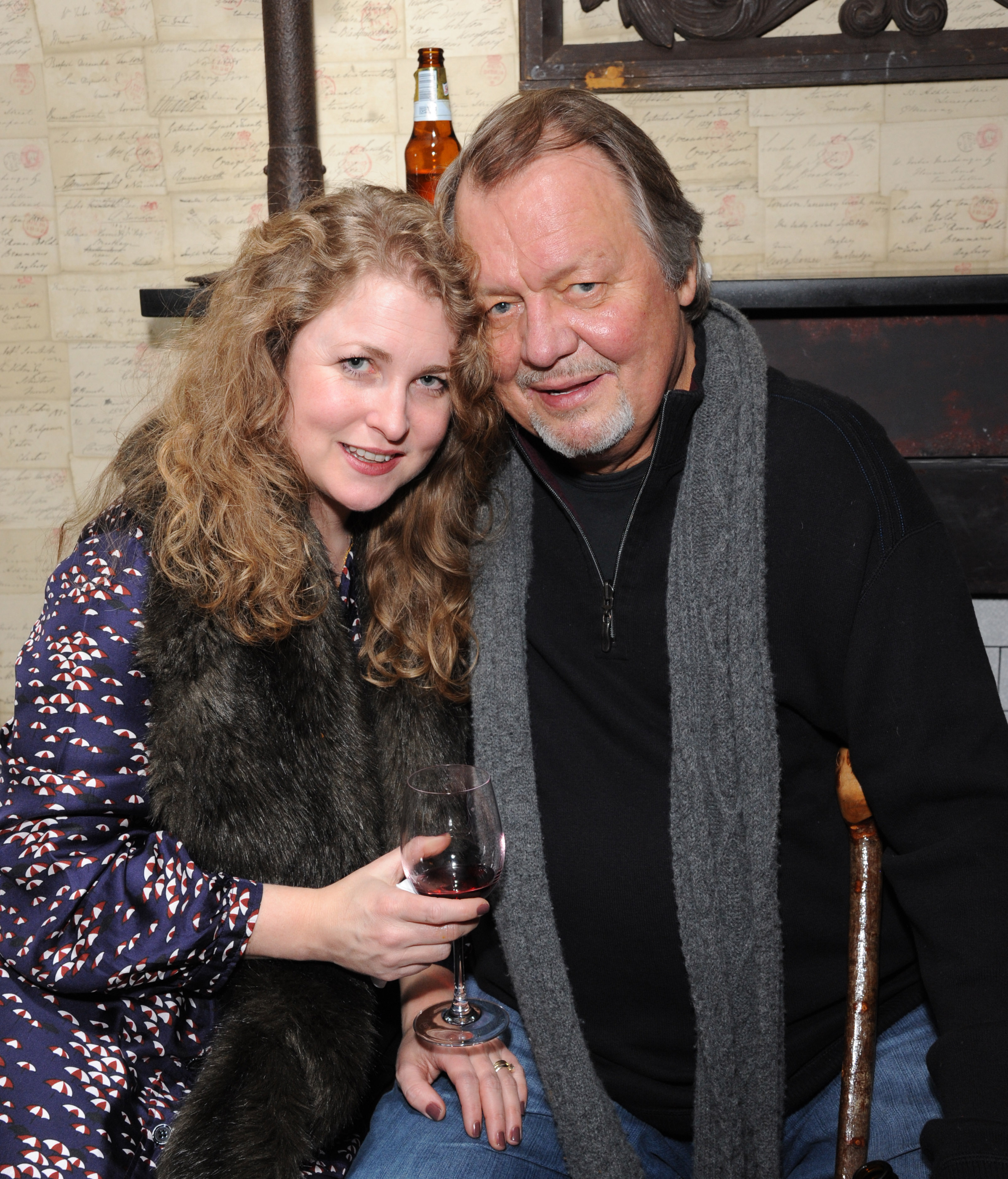 Helen Snell and David Soul at King's Cross Theatre on January 14, 2015 in London, England | Source: Getty Images