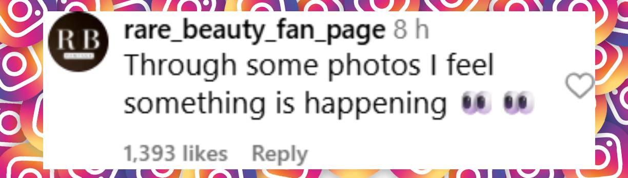 A netizen comment dated August 29, 2025 | Source: Instagram/selenagomez