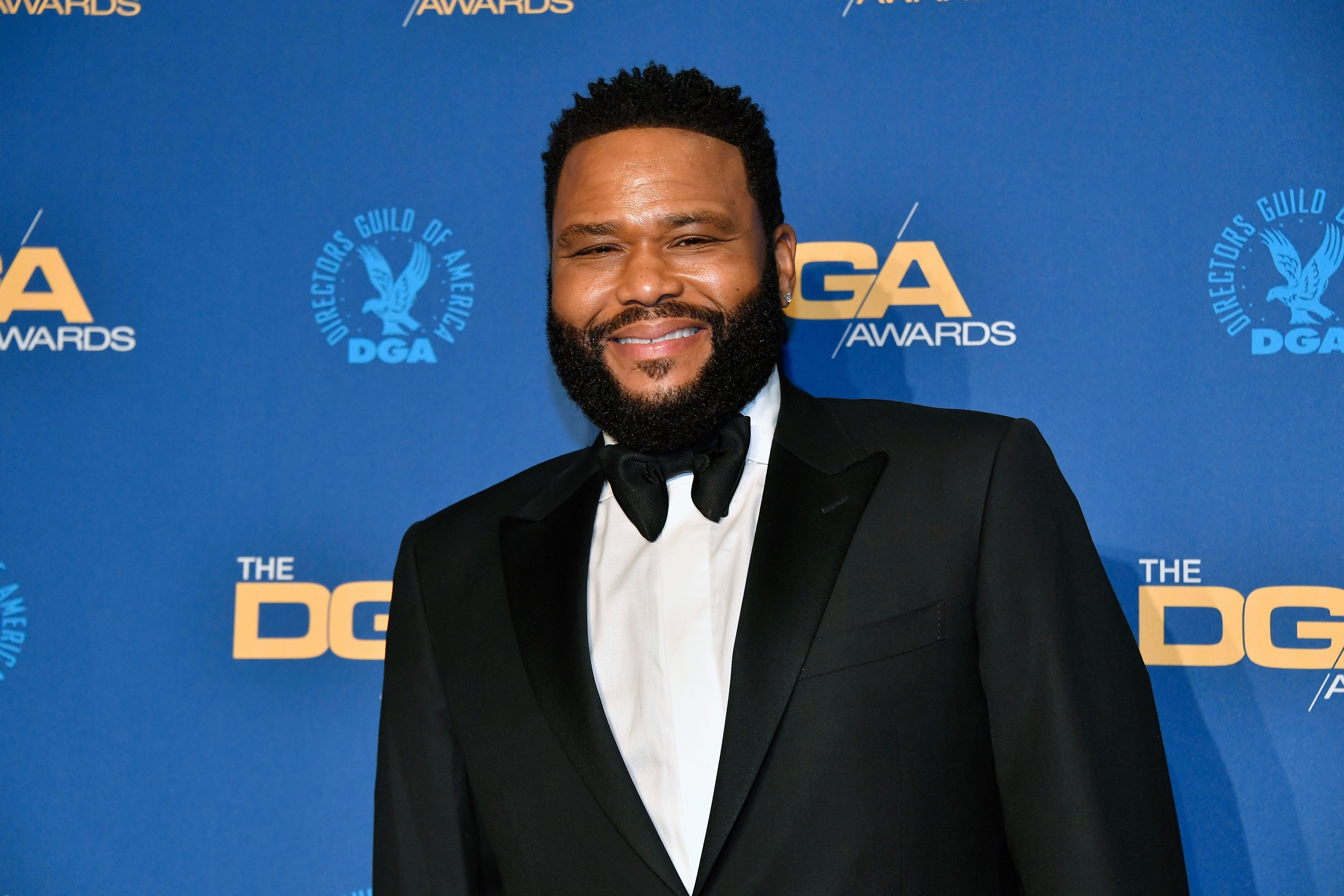 Anthony Anderson at the press room of the 72nd Annual Directors Guild of America Awards in January 2020. | Photo: Getty Images