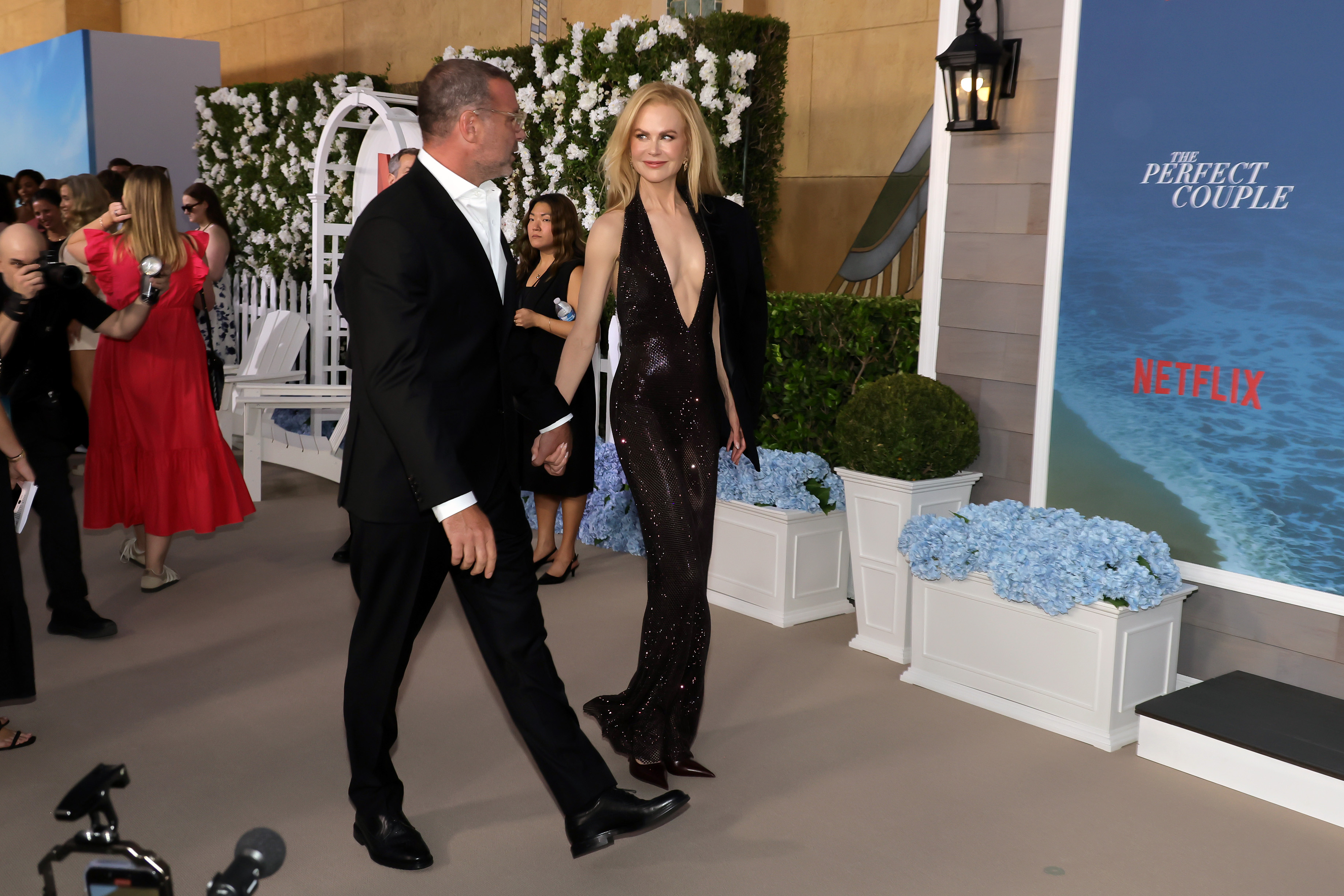 Liev Schreiber and Nicole Kidman. | Source: Getty Images