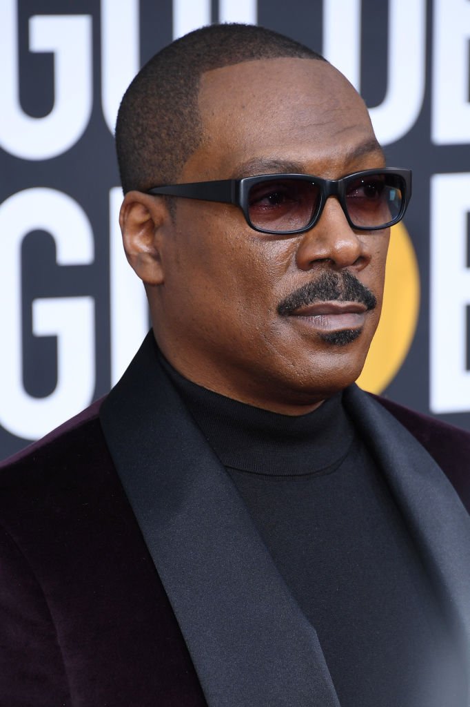 Eddie Murphy arrives on the red carpet at the Golden Globe Awards on January 05, 2020.  | Photo: Getty Images 