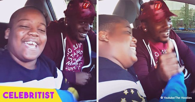 Video of 11-year-old rapper and his big brother freestyling in car has gone viral