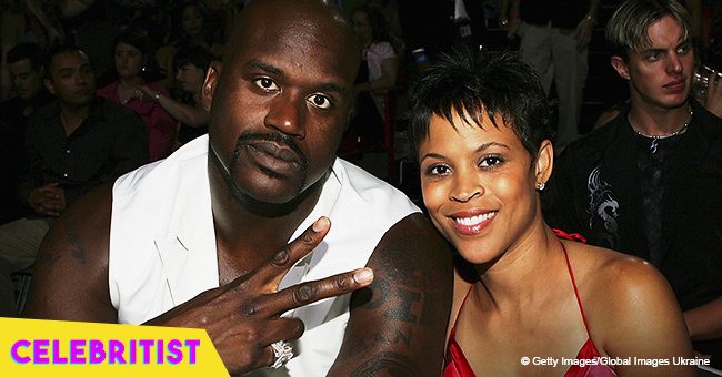 Shaquille O'Neal's ex-wife turns heads in skimpy black mini dress & feathered heels in new pic