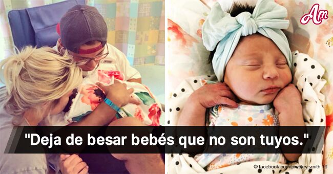 "Deja de besar bebés que no son tuyos": Madre afligida cuyo bebé murió hace dura advertencia