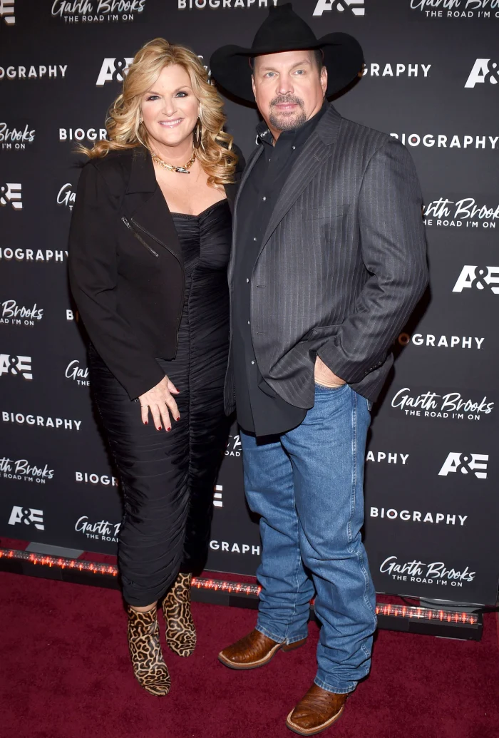 Trisha Yearwood and Garth Brooks on November 18, 2019 in New York City | Source: Getty Images