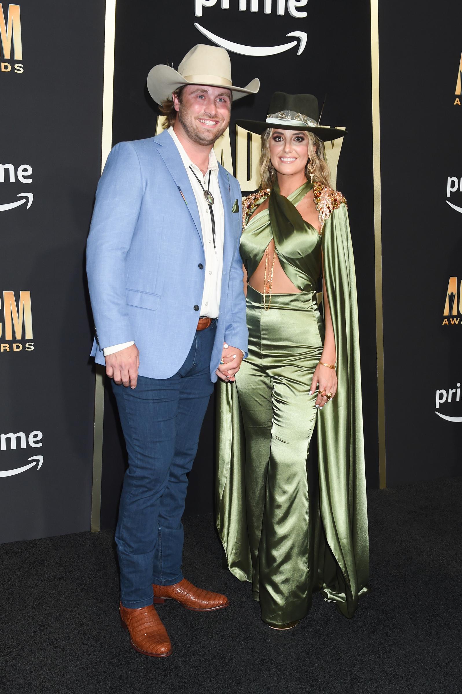 Devlin Hodges and Lainey Wilson at the 58th Academy of Country Music Awards on May 11, 2023, in Frisco, Texas. | Source: Getty Images