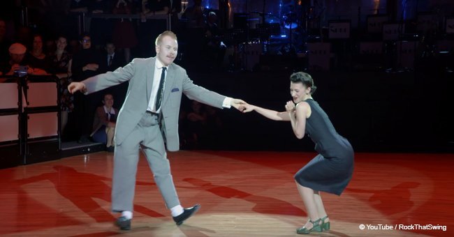 Couple steal the show with their magnificent 'Dirty Dancing' swing routine
