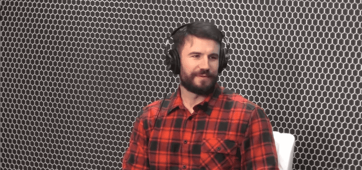 Sam Hunt during an interview with the "Bobby Bones Show" on October 10, 2019 | Source: YouTube/Bobby Bones Show
