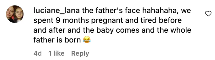 User comment about Tom Pelphrey, dated November 25, 2023 | Source: Instagram/kaleycuoco