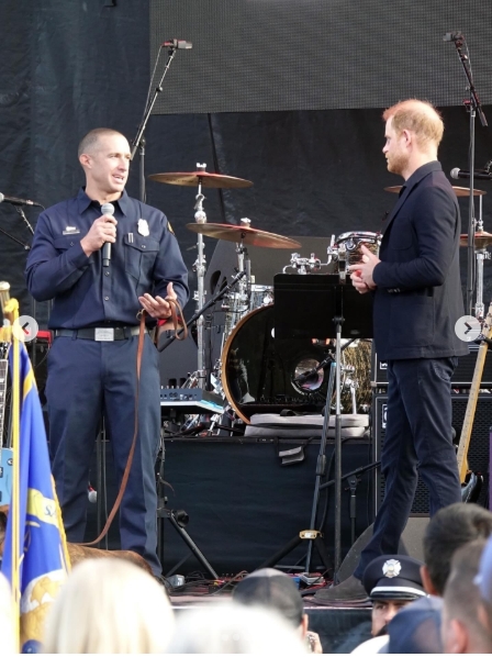 Prince Harry from a post dated September 21, 2025. | Source: Instagram/justjared