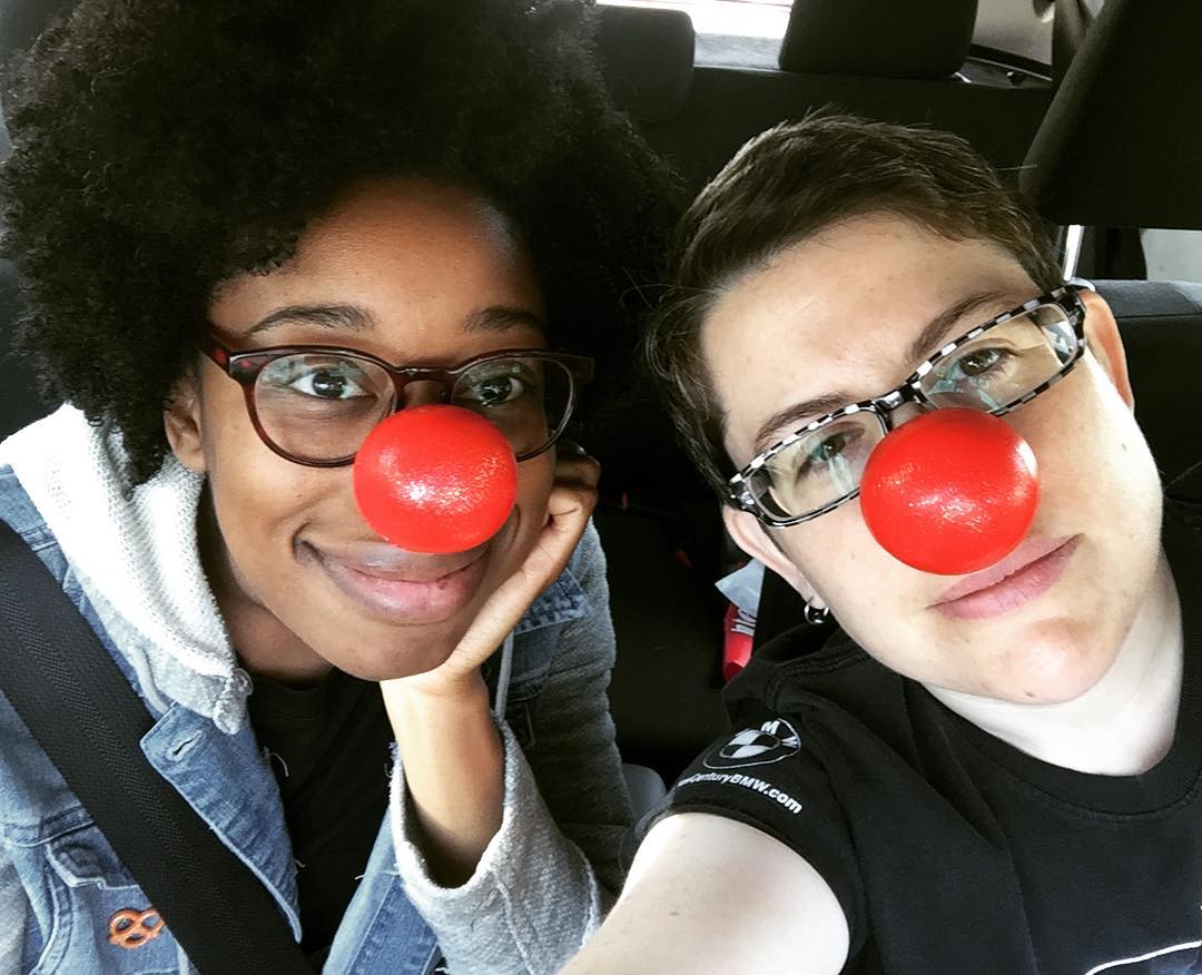 Diona Reasonover and Patricia Villetto from a post dated April 21, 2018. | Source: Instagram/dionareasonover
