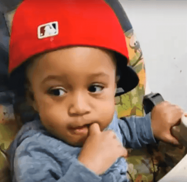 Paxon Davis, the 1 year old severely assaulted by his babysitter | Photo: YouTube/ News Live Now