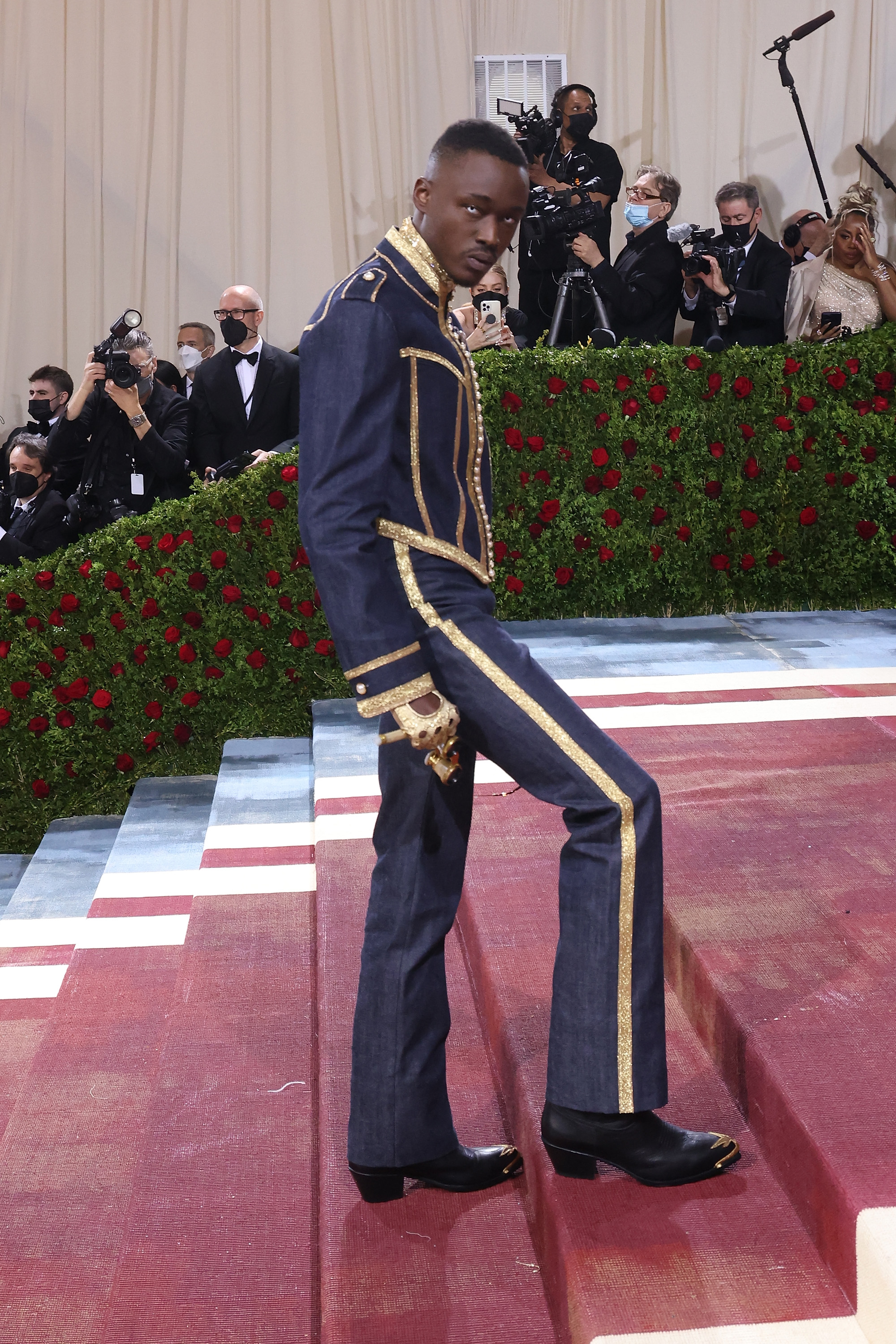 Ashton Sanders at the 2022 Met Gala on May 2, 2022, in New York | Source: Getty Images
